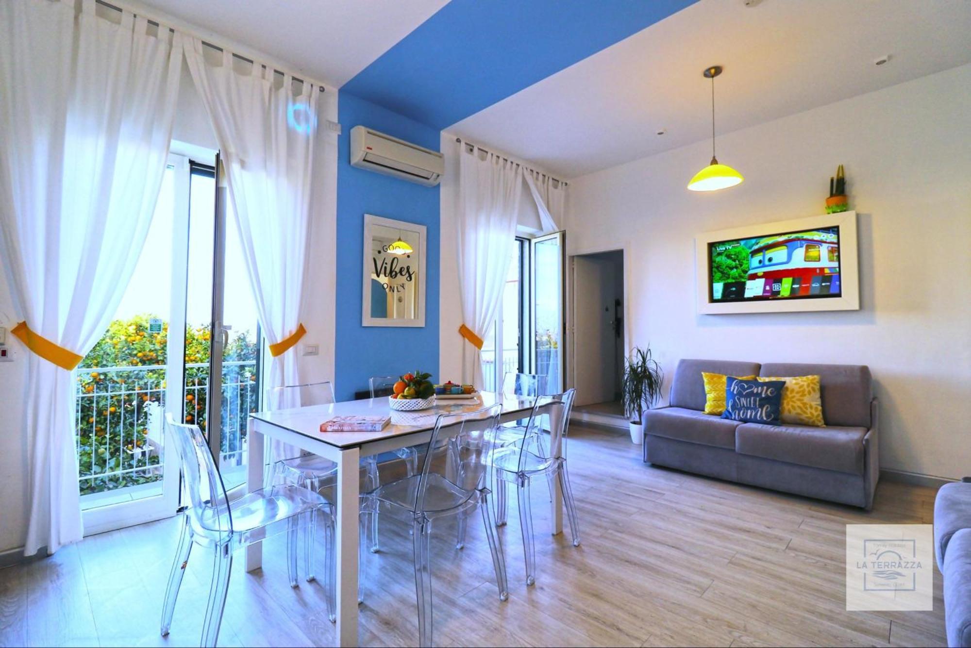 La Terrazza Family Holidays - Sorrento Coast Sant'Agnello Ngoại thất bức ảnh
