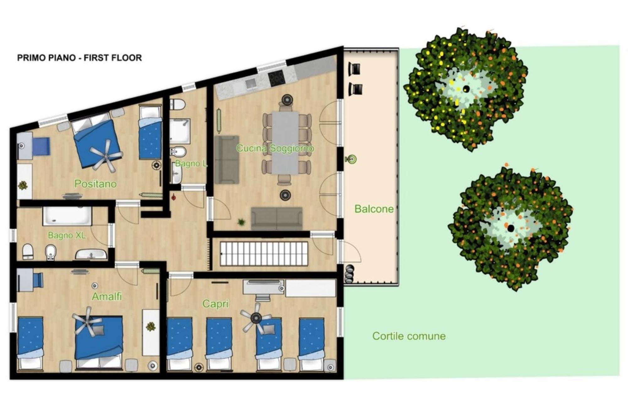 La Terrazza Family Holidays - Sorrento Coast Sant'Agnello Ngoại thất bức ảnh
