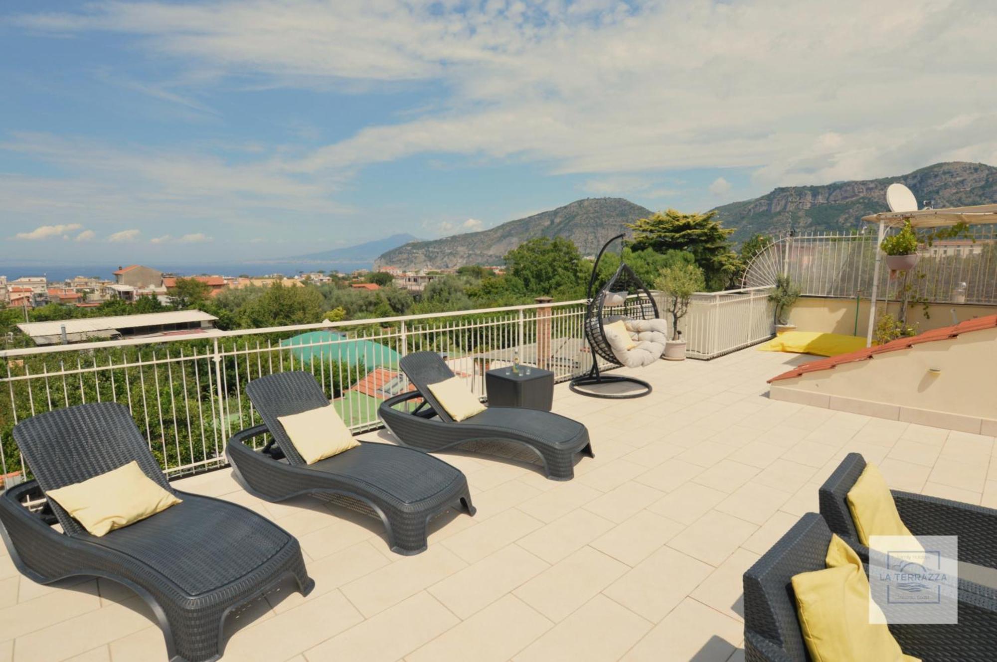 La Terrazza Family Holidays - Sorrento Coast Sant'Agnello Ngoại thất bức ảnh